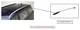 LH BLK/SLV ROOF RAIL OEM 2020 CHEVROLET SUBURBN15