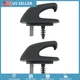 2 Pack Dark Grey Coat Hook Clip fit for 2019-2024 Chevy Silverado 1500 2500 3500
