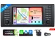 CAM+7" Android 4+64 CarPlay Car Stereo Head Unit for BMW E39 528i/530i 1995-2003