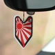 Tree Frog Rising Sun White Peach Scent Car/Office/Home Hanging JDM Air Freshener