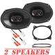JBL Stage3 Rear Deck 6x9" Replacement Speakers for 2003-2013 Toyota Corolla