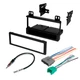 Car Radio Stereo Single Din Install Dash Kit for 1995-1997 Ford Crown Victoria