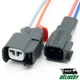 Connector for Ford, Lincoln (Motorcraft). SET. 2 Pin. 5U2Z-14S411-ZB