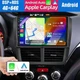 4+64GB Android 13 CarPlay Car For Subaru Forester Impreza 2007-2013 Stereo Radio
