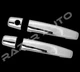 Triple Chrome 2 Door Handle Cover Trim Overlay for 10-15 Chevrolet Chevy Camaro