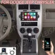 Car Stereo Radio Navigation Head Unit GPS For Dodge Jeep Chrysler Carplay Camera