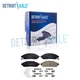 Pair Front Ceramic Pads w/ Hardware Set for 2011 2012 2013 Nissan LEAF