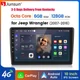 6+128G Carplay Android15 Car Stereo Radio GPS Nav For Jeep Wrangler JK 2007-2016
