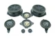 BOSE 12-18 AUDI C7 A6 S6 DOOR TWEETER SPEAKER SET FRONT REAR LEFT RIGHT 021723