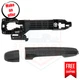 Exterior Door Handle 6921142010 smooth black plastic for 2006-2012 Toyota RAV4