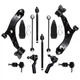 For 2006-2014 Mazda 5 Front Control Arm Sway Bar Tie Rod Rack and Pinion Bellow