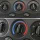 3x Rear Control Knob Air Condition Switch For 00 01 02 03 04 05 Toyota Tundra