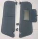 1987-1996 Ford F150 F250 F350 Bronco Sun Visor Set LH RH W/Clips OEM Blue Cloth 