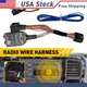 Add Amplifier Stereo Radio Subwoofer Wire Harness Adapter Fit Chevy GMC Cadillac