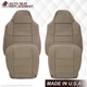 2002 2003 Ford F250 F350 F450 Lariat Crew Cab Perforated Vinyl Seat Cover Tan
