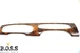 2004-2009 JAGUAR XJ8 XJR DASH CENTER WOOD GRAIN TRIM BEZEL WALNUT 2W93F045H48AC