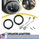 1 Pair 6.5" Car Speaker Adapter Board+Wiring Harness Connector For Honda-Civic Y