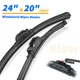 Kisor 24"+20" Windshield Wiper Blades Fit For Kia Sorento 2011-2015,Set of 2