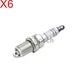 BOSCH X6 Spark Plug For MERCEDES Sprinter NISSAN TOYOTA Auris 89-14 0242229798