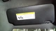 Driver Sun Visor 156 Type Roof Illuminated Fits 15-20 MERCEDES GLA-CLASS 1706542