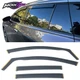 Fits 21-25 Volkswagen ID.4 In Channel Smoke Window Visor Rain Guard Deflector