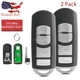 2 FOR 2014-2019 MAZDA 6 SEDAN REMOTE KEY FOB WAZSKE13D01 GJY9-67-5DY 4 BUTTON