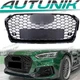 For 2017 2018 2019 Audi A5 B9 S5 Front Black Grill Honeycomb RS5 Grille