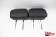 Pair Middle Row Black Leather Headrests 88994872 Fits 04-09 Cadillac SRX 680726