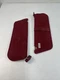 92-96 Ford Bronco F-Series Pair Of Sunvisors Sun Visors Cloth OEM Red/Maroon