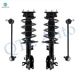 4 Front Sway Bar-Quick Complete Strut-Coil Spring Assembly For 2014-2017 Mazda 6