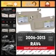 Sun Visor Replacement Set for 2010-2012 Toyota RAV4 - Beige Automotive Shade wit