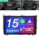 6+128GB For Toyota Corolla 2017-2018 Carplay Android 15 Car Stereo Radio GPS SWC