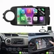 Android15 Apple Carplay GPS NAVI Car Stereo Radio For 2012-2017 Toyota Yaris CAM