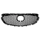 Grille For 2018 2019 2020 Mazda 6 Textured Black Shell with Chrome Insert CAPA
