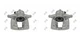 Brake Caliper Set Rear Axle For FIAT Ducato PEUGEOT CITROEN 06-23 1612437280