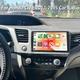  Car Stereo Radio for Honda Civic 2012-2015 Carplay Android 13 GPS WIFI W/Camera