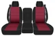 Fits 2004 to 2008 Ford F150 Truck Front set 40/20/40 car seat covers two tone