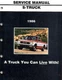 1986 GMC S-15 Pickup & Jimmy Factory Shop Service Manual
