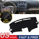 Dashboard Cover Dash Cover Mat Pad For 2007-2012 Fourth Generation Nissan Altima