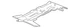 Genuine GM Front Driver Side Floor Panel 88944422