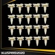 20Pcs Door Panel Clips Fit For Chevy Pontiac Buick Oldsmobile Cadillac GM New