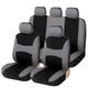Car Seat Covers 5 Seats Full Set Polyester Front Rear Protector for Toyota RAV4