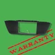 11-13 bmw 535i 528 550 6.5" in. display navigation media screen frame trim panel
