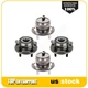 4x Front & Rear Wheel Bearing Hub Assembly For Mazda 3 2014 2015 2016-2018 FWD