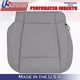 2015 2016 2017 Fits Ford F150 Lariat Passenger Bottom Leather Seat Cover Gray