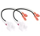 4 METRA 72-7300 CAR FACTORY SPEAKER HARNESS CONNECTOR PLUGS HYUNDAI/KIA (BB)