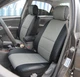 for TOYOTA RAV4 2006-12 IGGEE S.LEATHER CUSTOM FIT 2 FRONT SEAT COVERS 13 COLORS