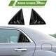 Matte black side window louvers air vent shades tirm For 2015-2021 Chrysler 300