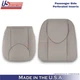 2006-2008 For Toyota RAV4 Leather Perf Front Passenger Side Seat Covers Taupe