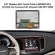 8.4" Display LA084X01 with Digitizer for Chrysler, Dodge, Jeep Radio Navigation